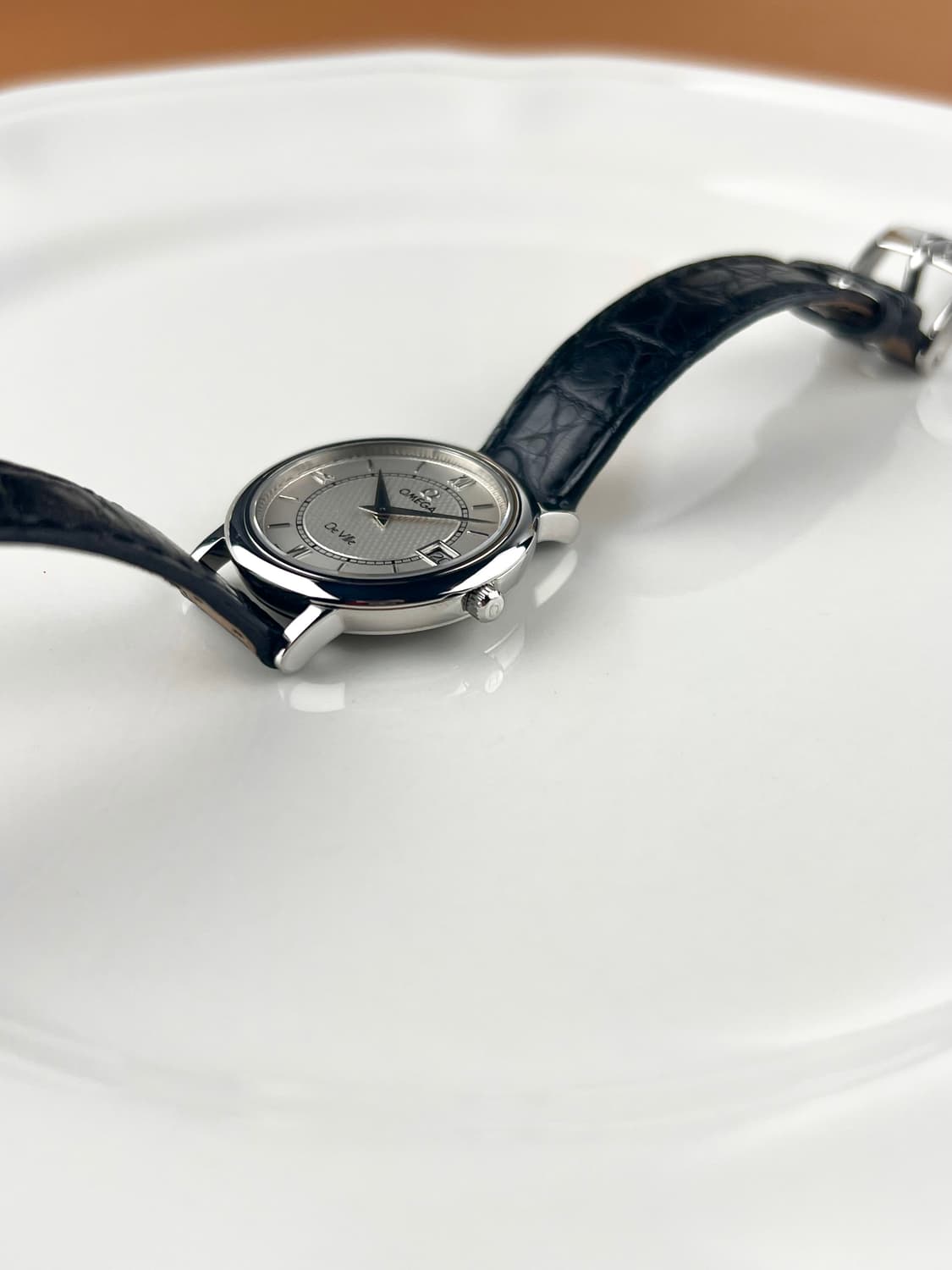 OMEGA Lady De Ville date steel watch 상품이미지5