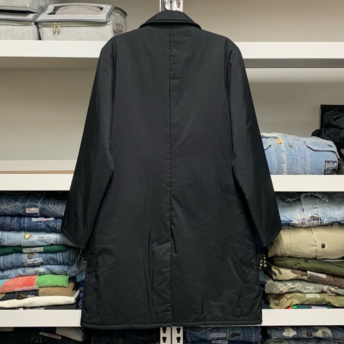 [S] 에디바우어 폴리쉘 트렌치코트 상품이미지3