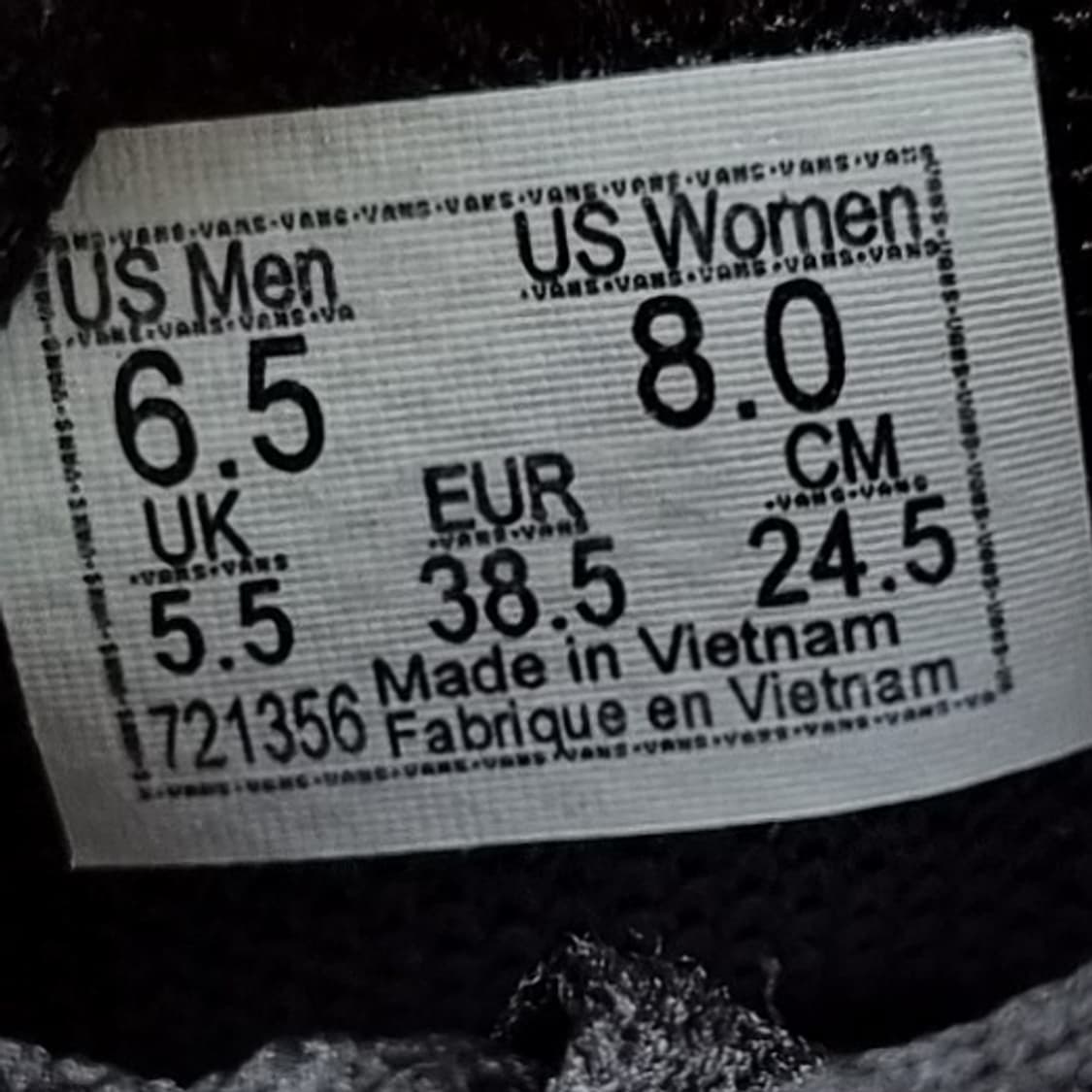 반스x네이버후드 스니커즈 245 상품이미지6