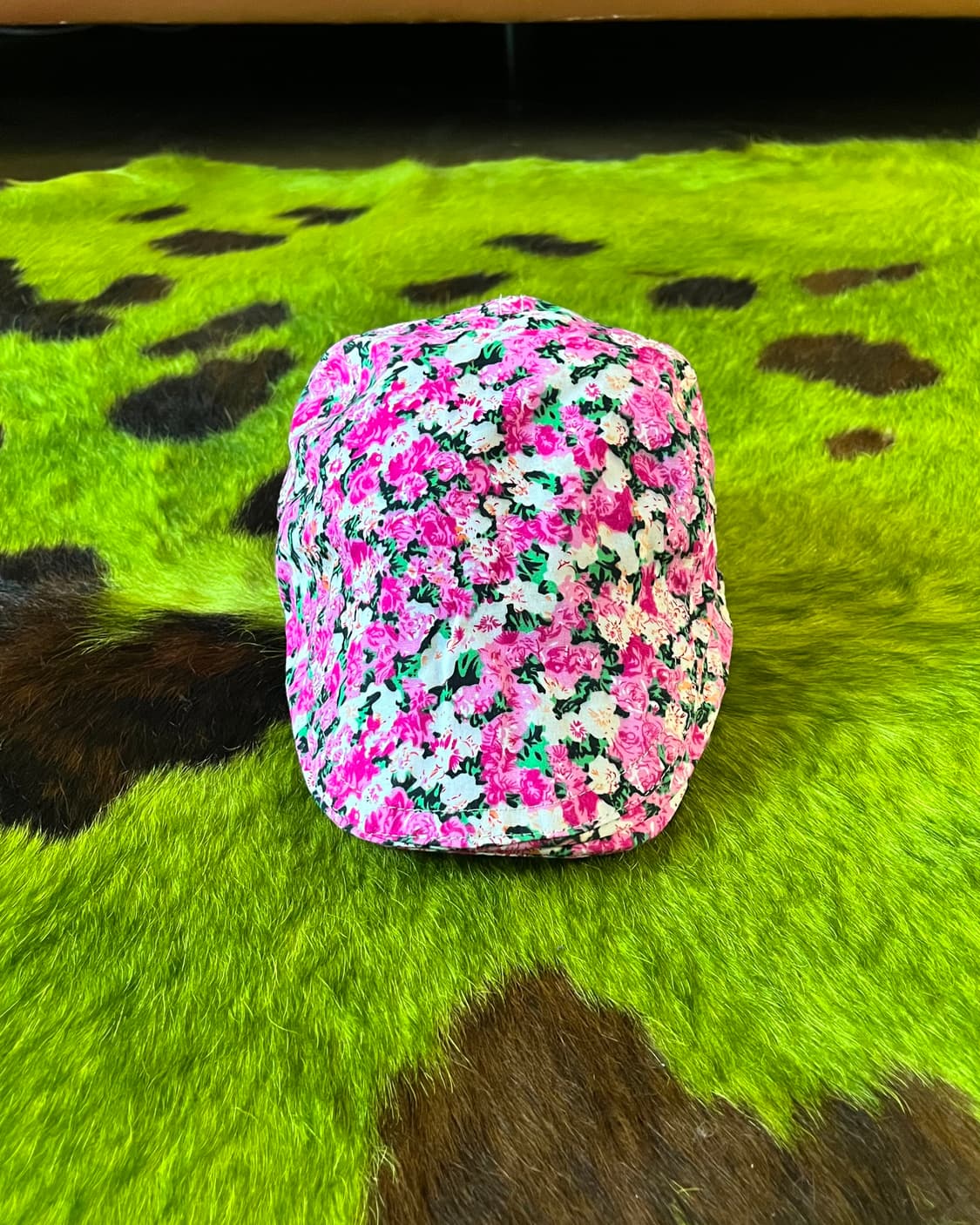 Jpn Vintage Floral Graphic Hunting Cap 상품이미지4