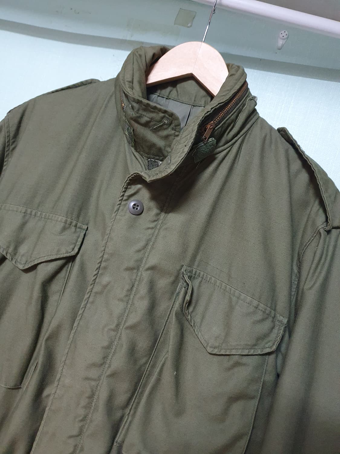 미군 M65 데드스탁 자켓 미디움 롱 상품이미지2