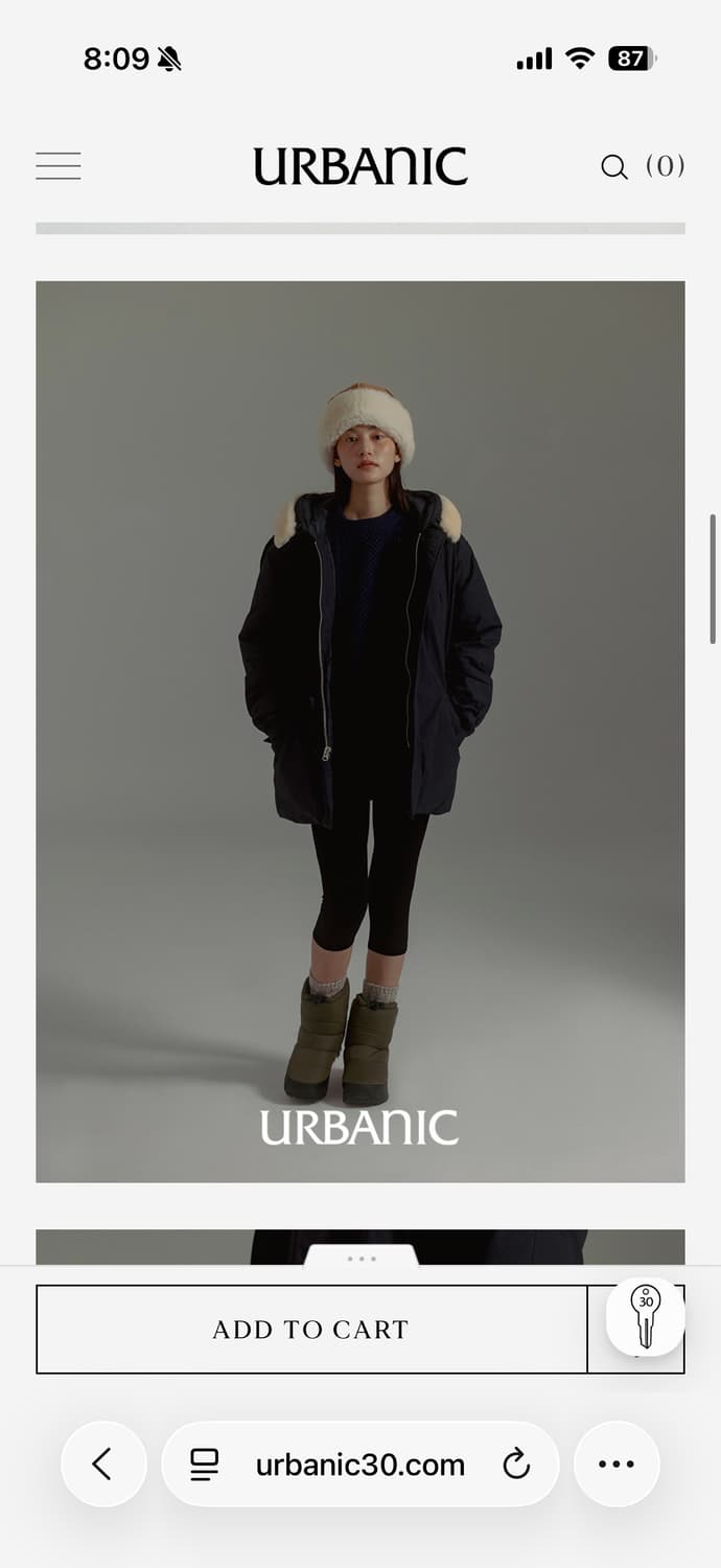 얼바닉30 대너 스노우 부츠 블랙 240 새상품 상품이미지5