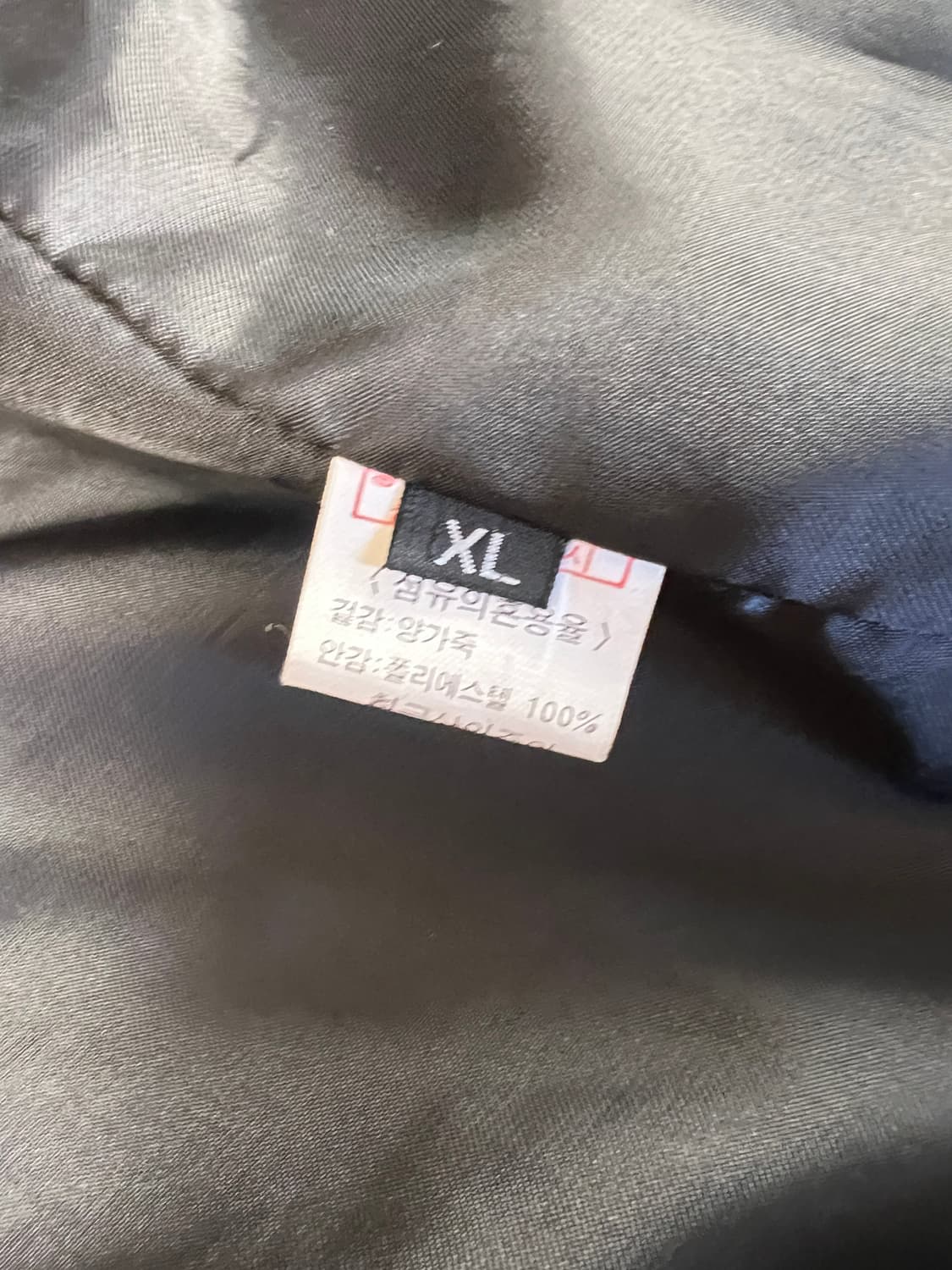 [XL] 빈티지 4포켓 리얼레더 라이더 자켓 상품이미지8