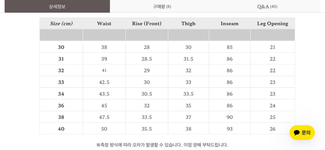 슈가케인 1947 데님팬츠 (34) 상품이미지5