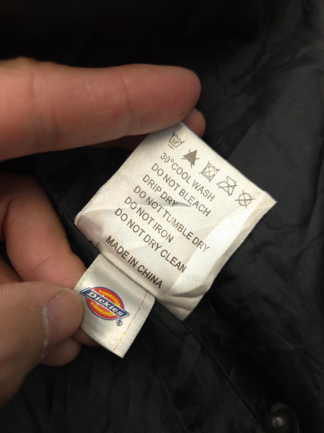 디키즈 블랙/네이비 바람막이 자켓 상품이미지8