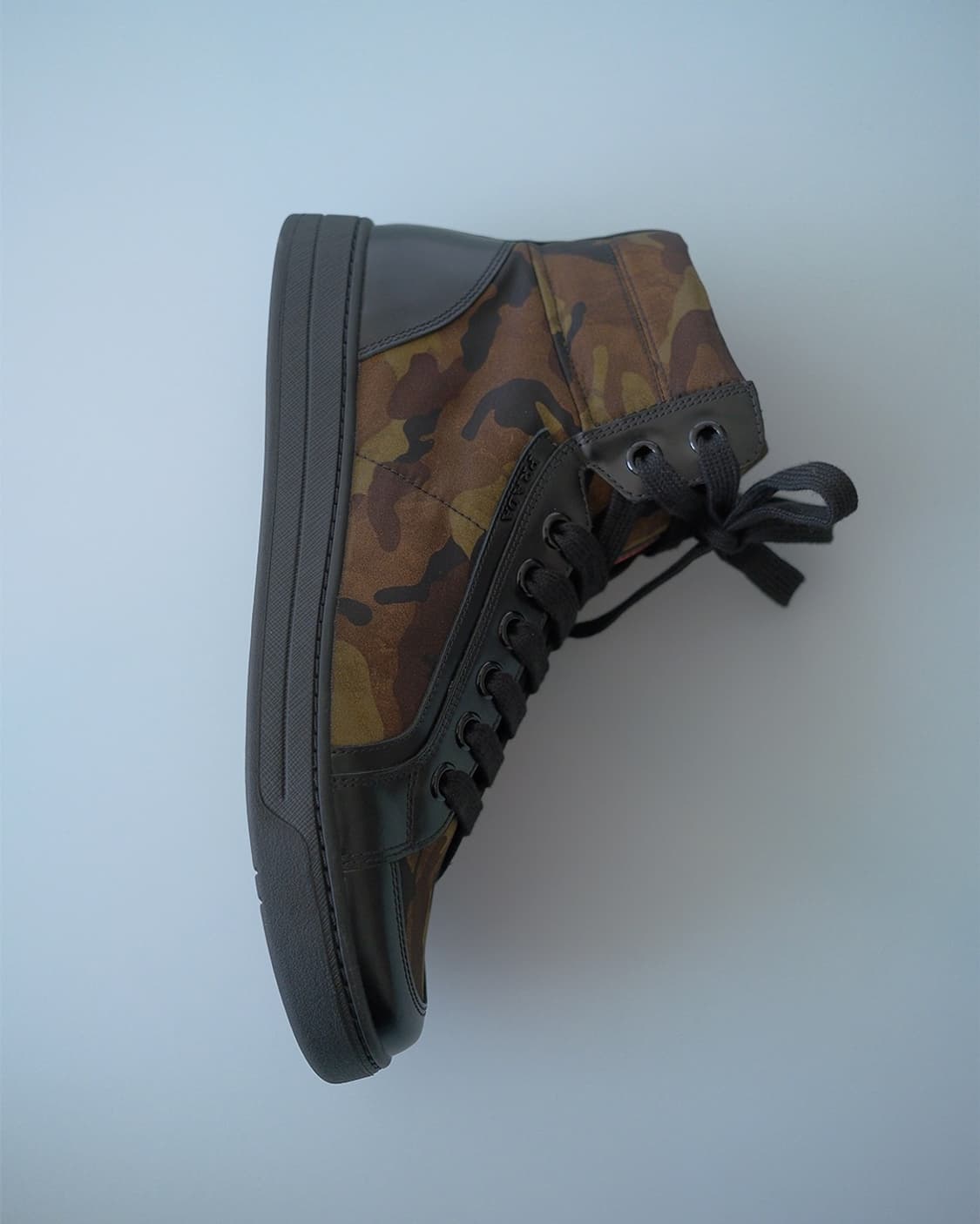 PRADA nylon/leather high top 상품이미지4