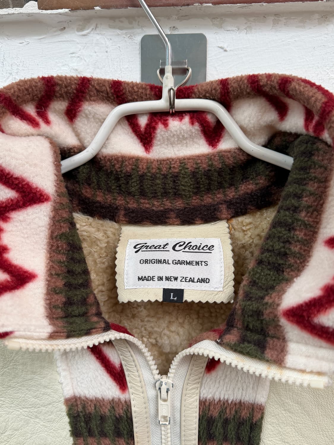 Great Choice 뉴질랜드 레더파츠 플리스 자켓 L 상품이미지2