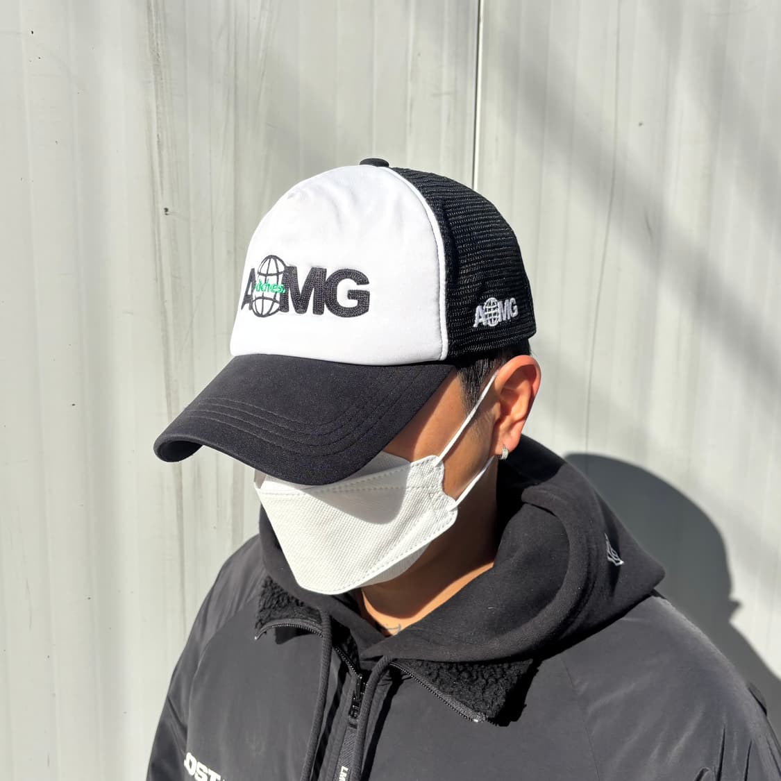 Peaches. x AOMG 'Globe' 메쉬 캡 (BK) 상품이미지6