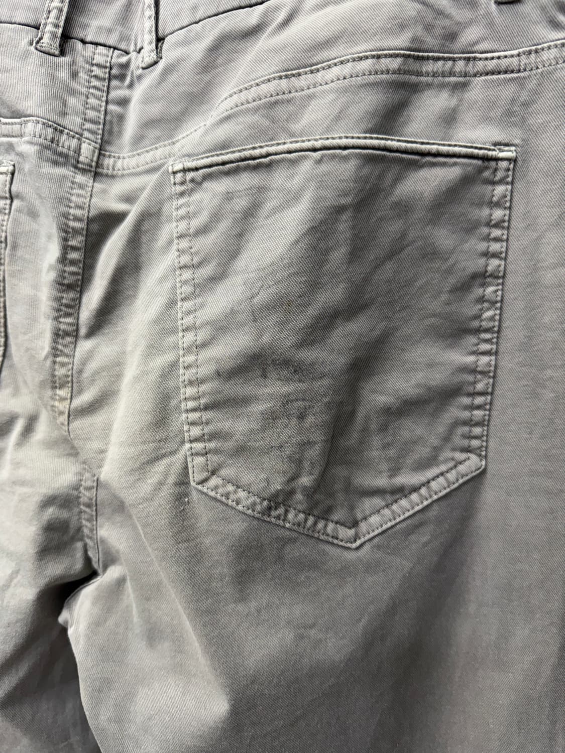 정품) 타임옴므 한섬 23ss 스트레이트 핏 팬츠 76(30) 상품이미지4