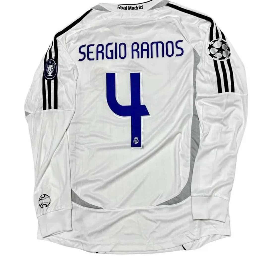 06-07레알 마드리드 라모스 유니폼(긴팔) 상품이미지2