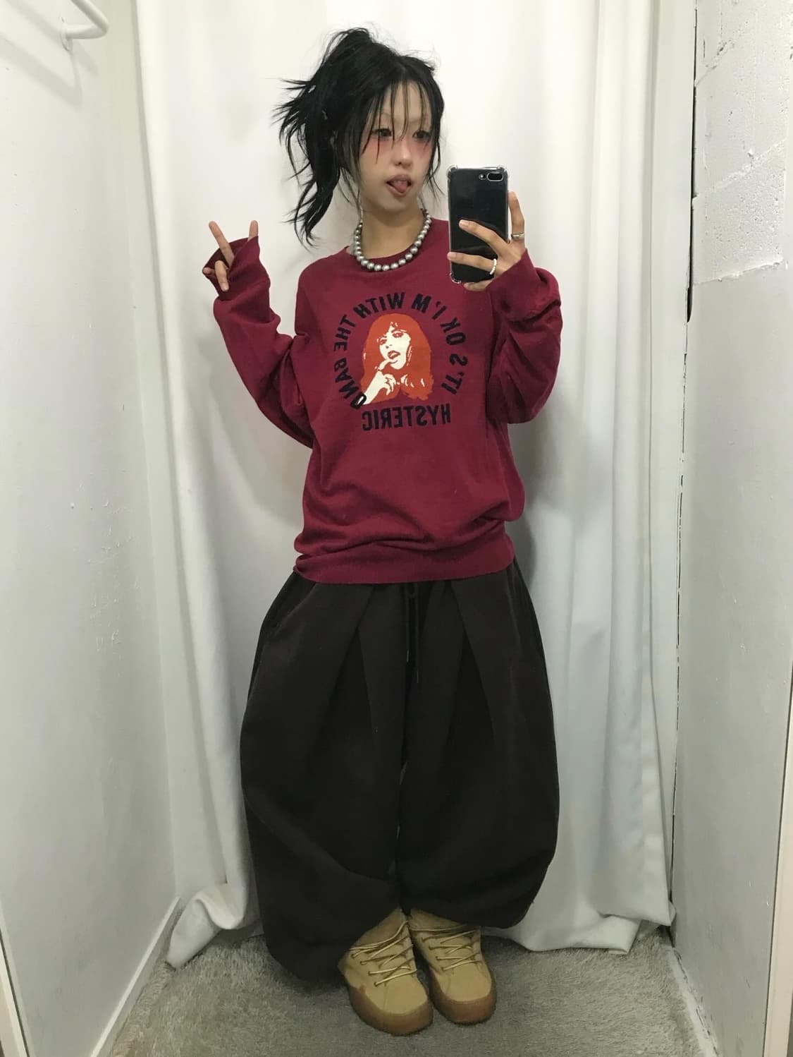 Hysteric Glamour Logo Knit ( 새상품 ) 상품이미지2