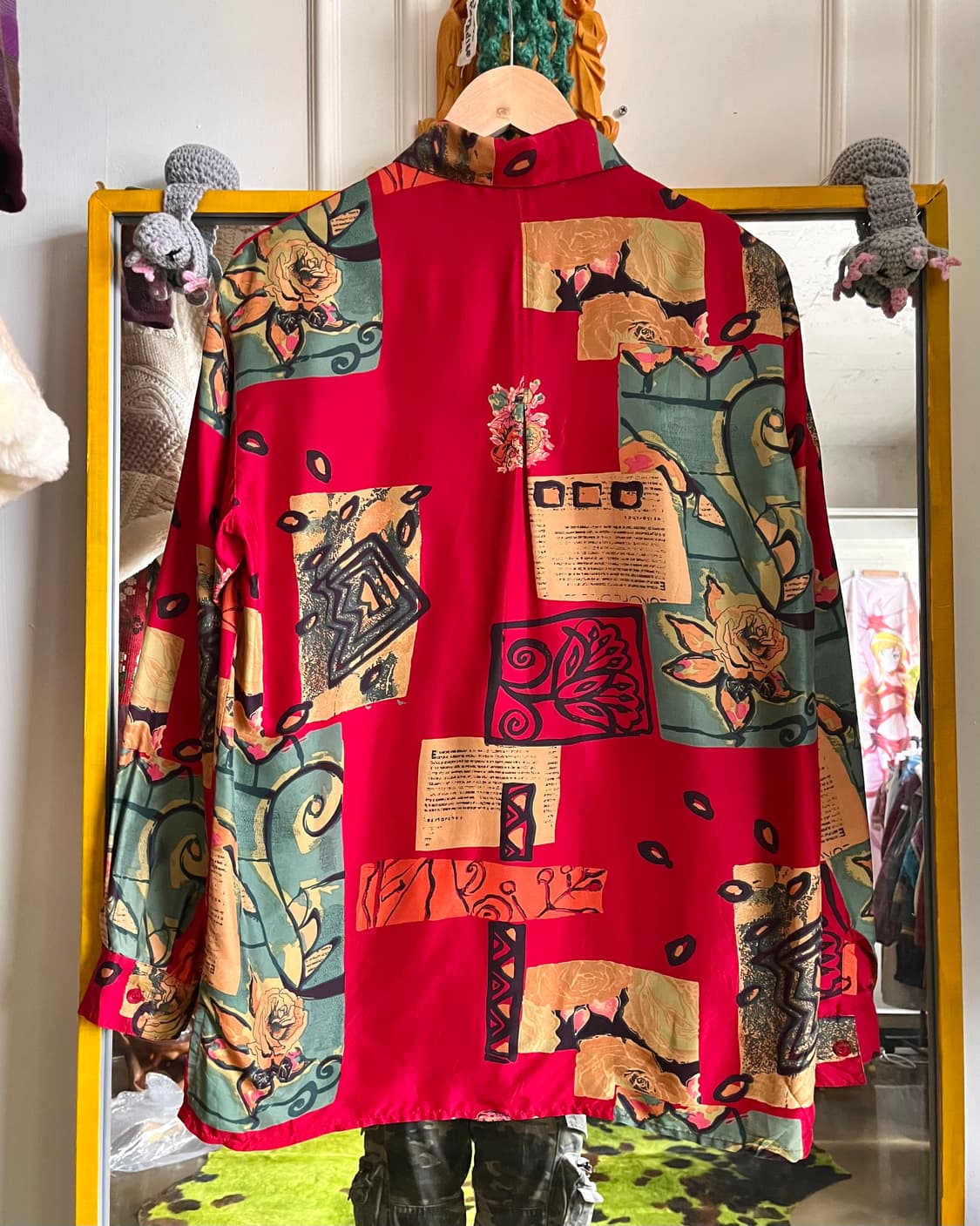 1980-90s Japanese Vintage Slik Shirt 상품이미지7