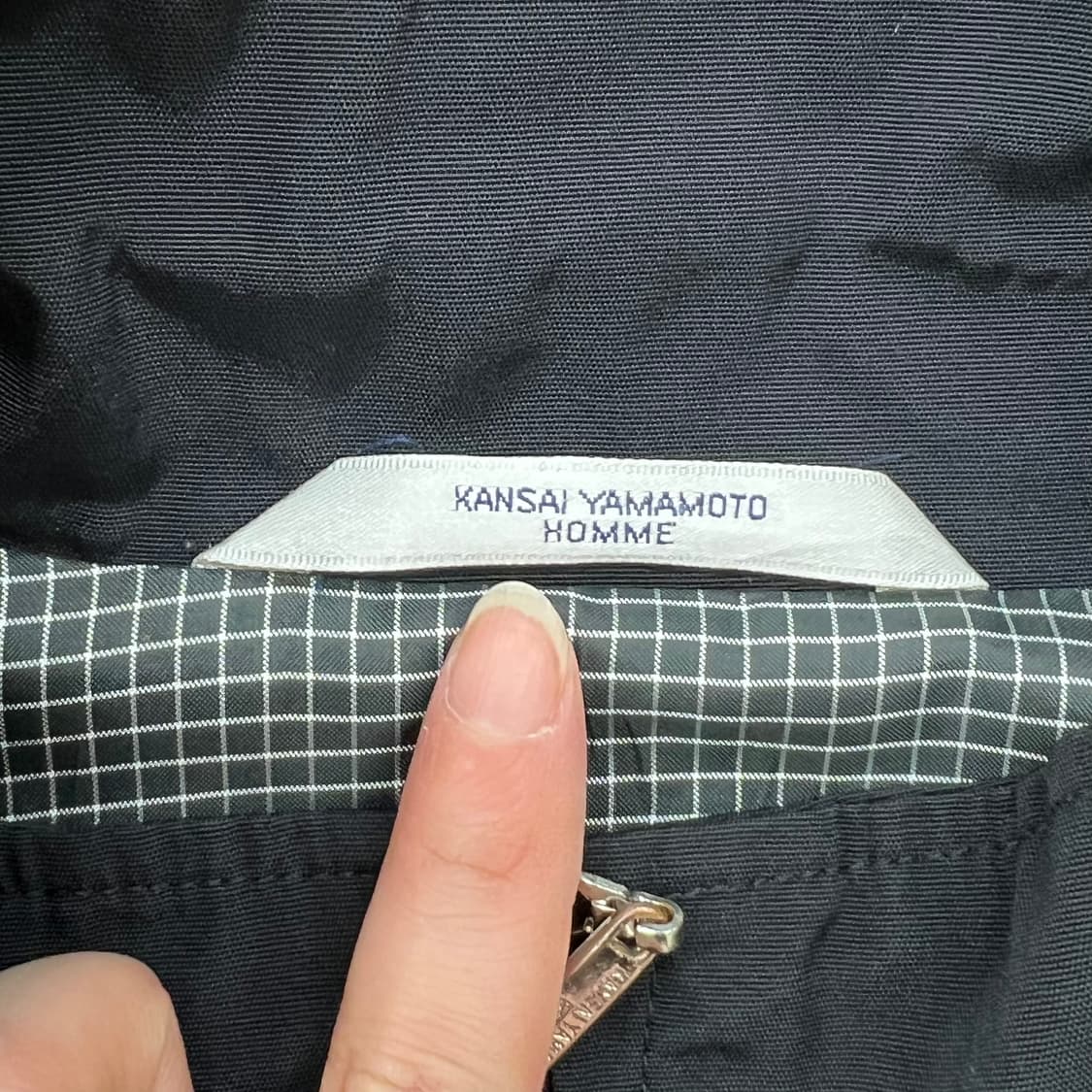 칸사이야마모토 다크 자켓 r2590 상품이미지5