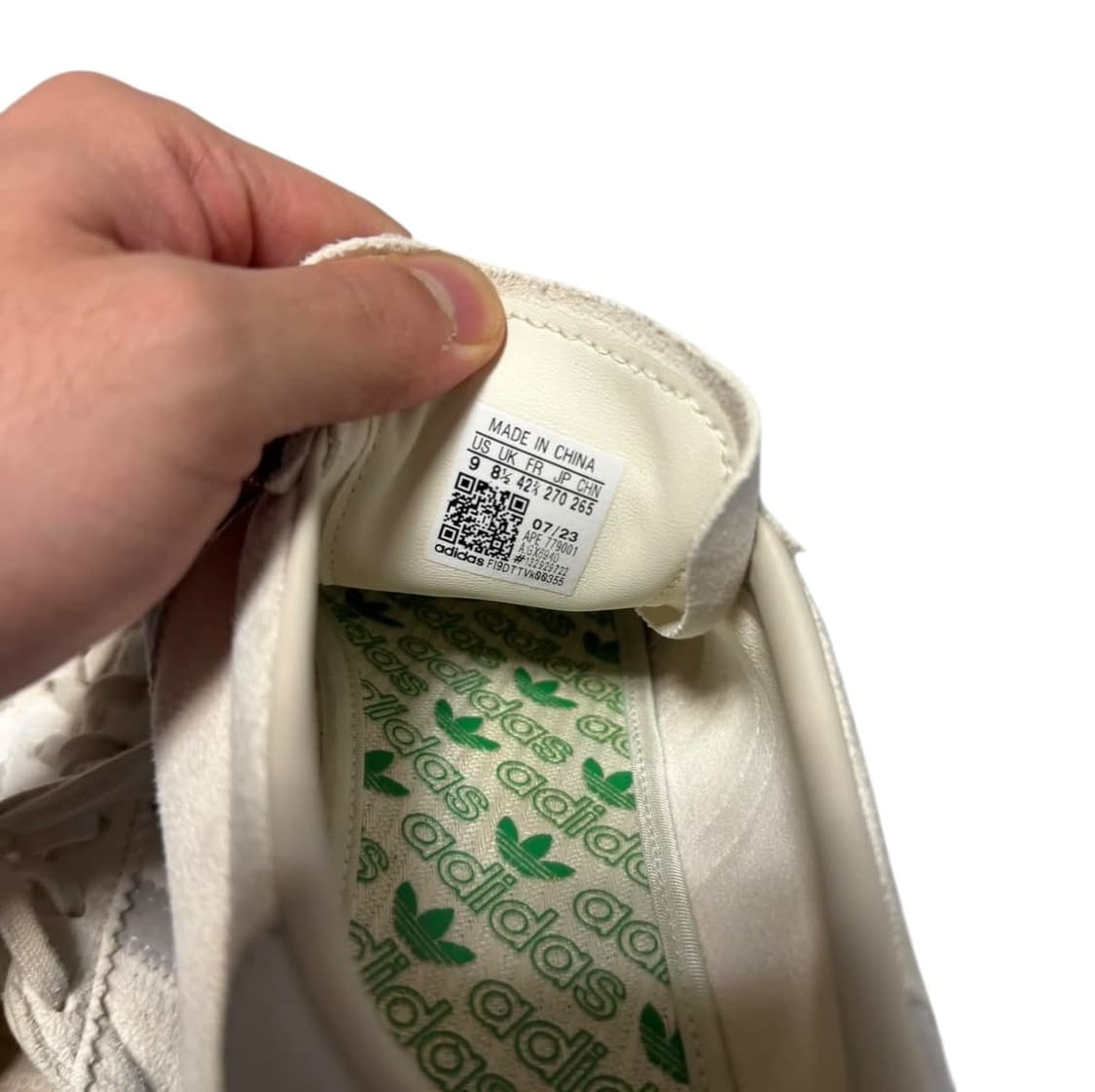 아디다스 토바코 그루엔 크림 화이트 블리스 상품이미지3