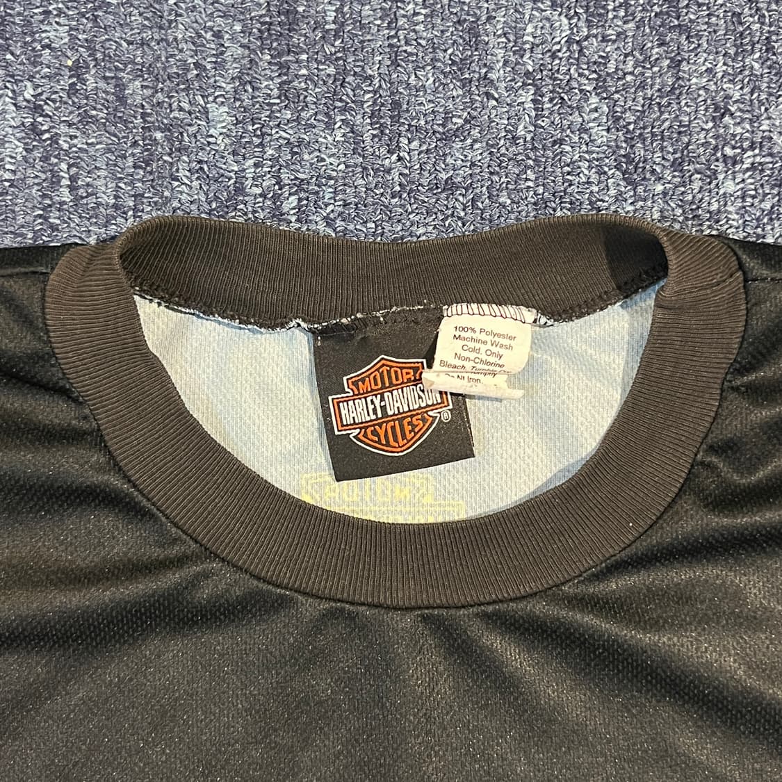 빈티지 00s HARLEY DAVIDSON 플레임 AOP 티셔츠 상품이미지4