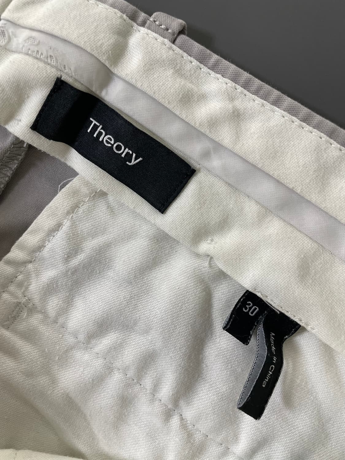 [30] THEORY 띠어리 코튼 슬림핏 팬츠 상품이미지9