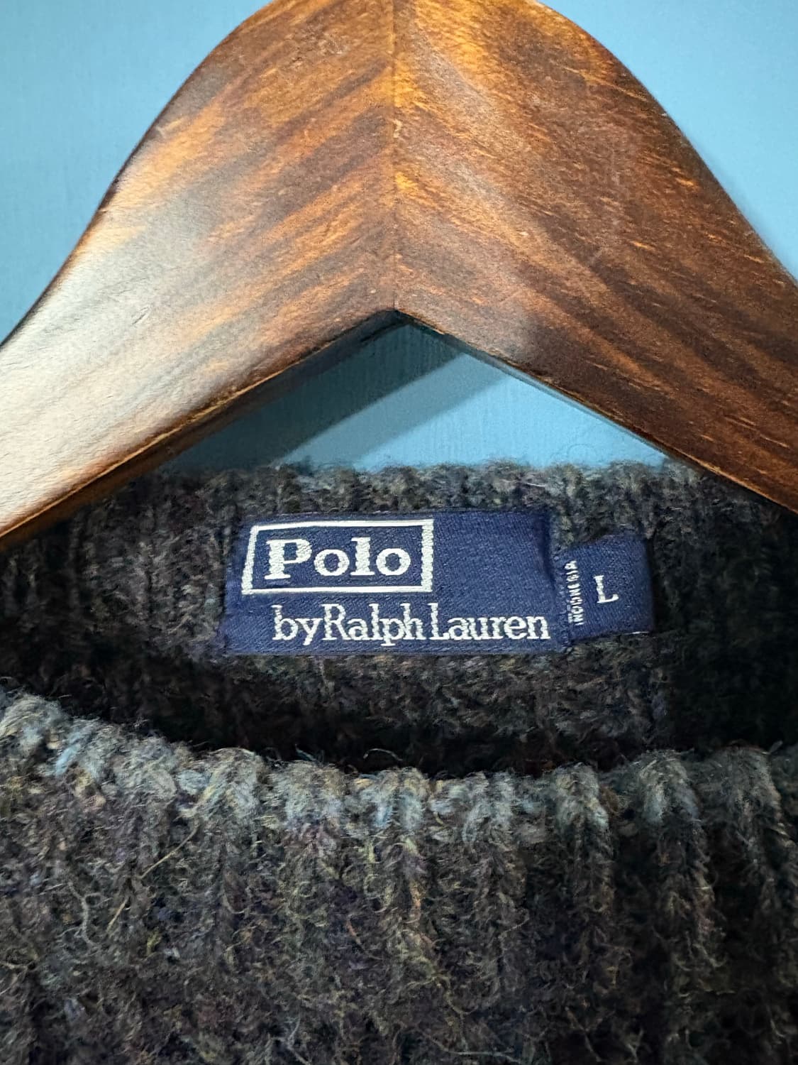 90‘s polo Ralph Lauren wool Sweater 상품이미지4