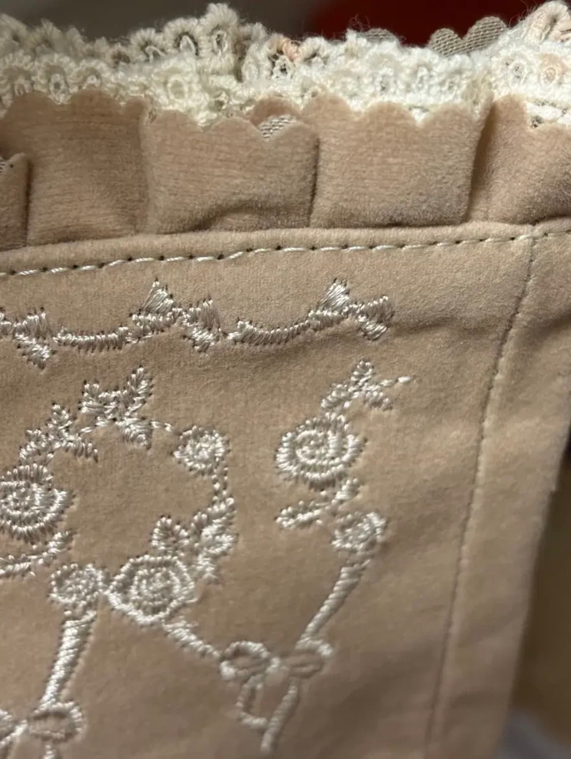 (교환) 리즈리사 라떼갸루 롱부츠 베이지 S 상품이미지4