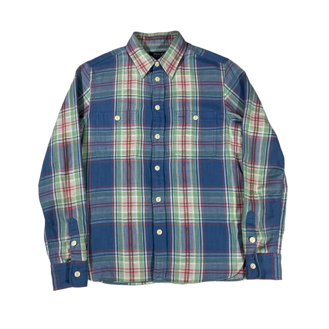 폴로 랄프로렌  포켓 체크셔츠 상품이미지1