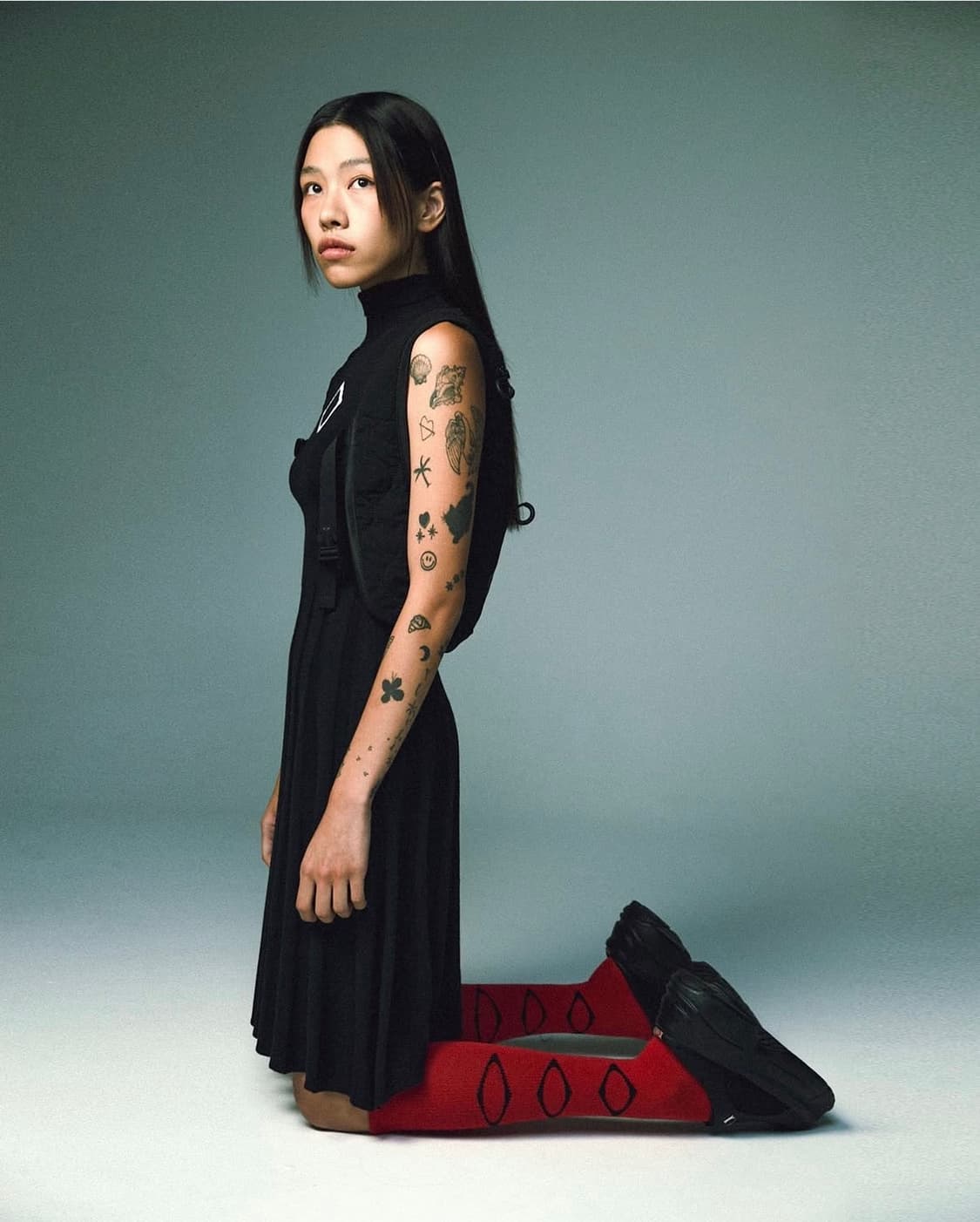 Mischief 나시 니트 원피스 상품이미지2