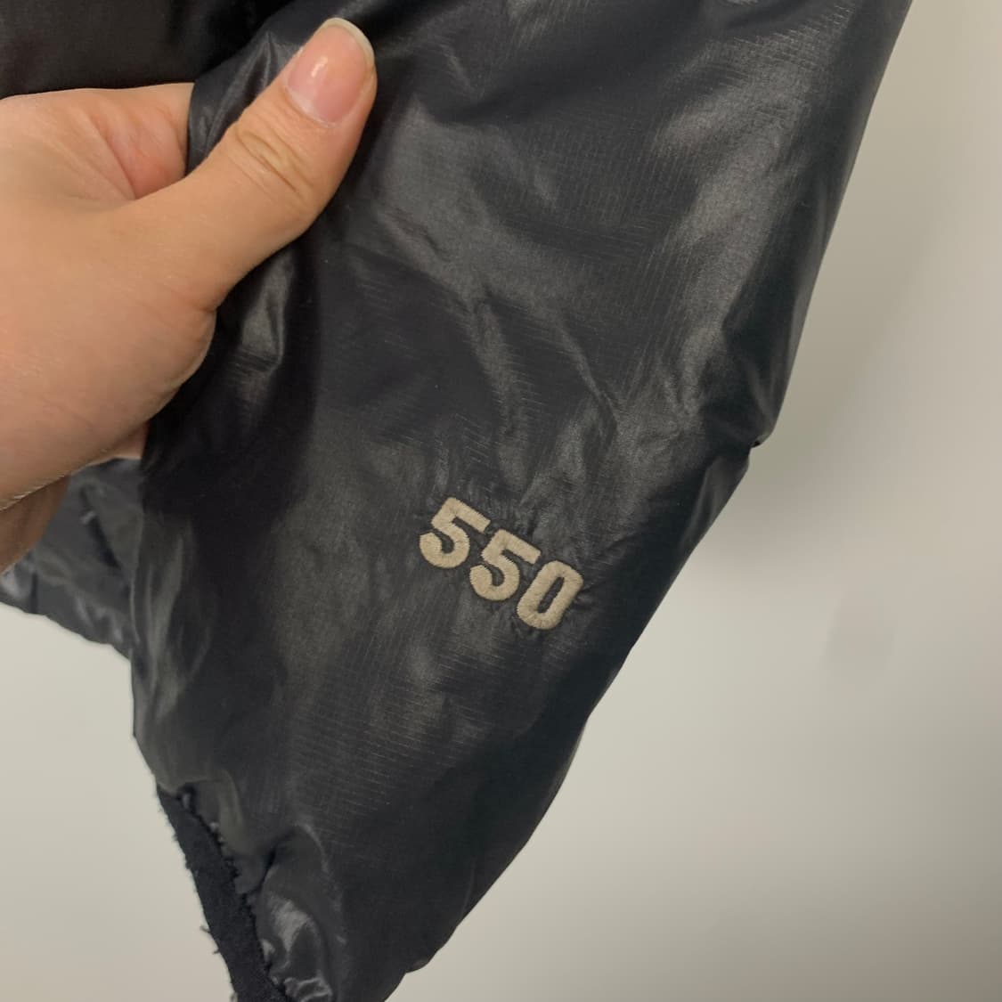 노스페이스 블랙 퀼팅 경량 패딩 상품이미지6