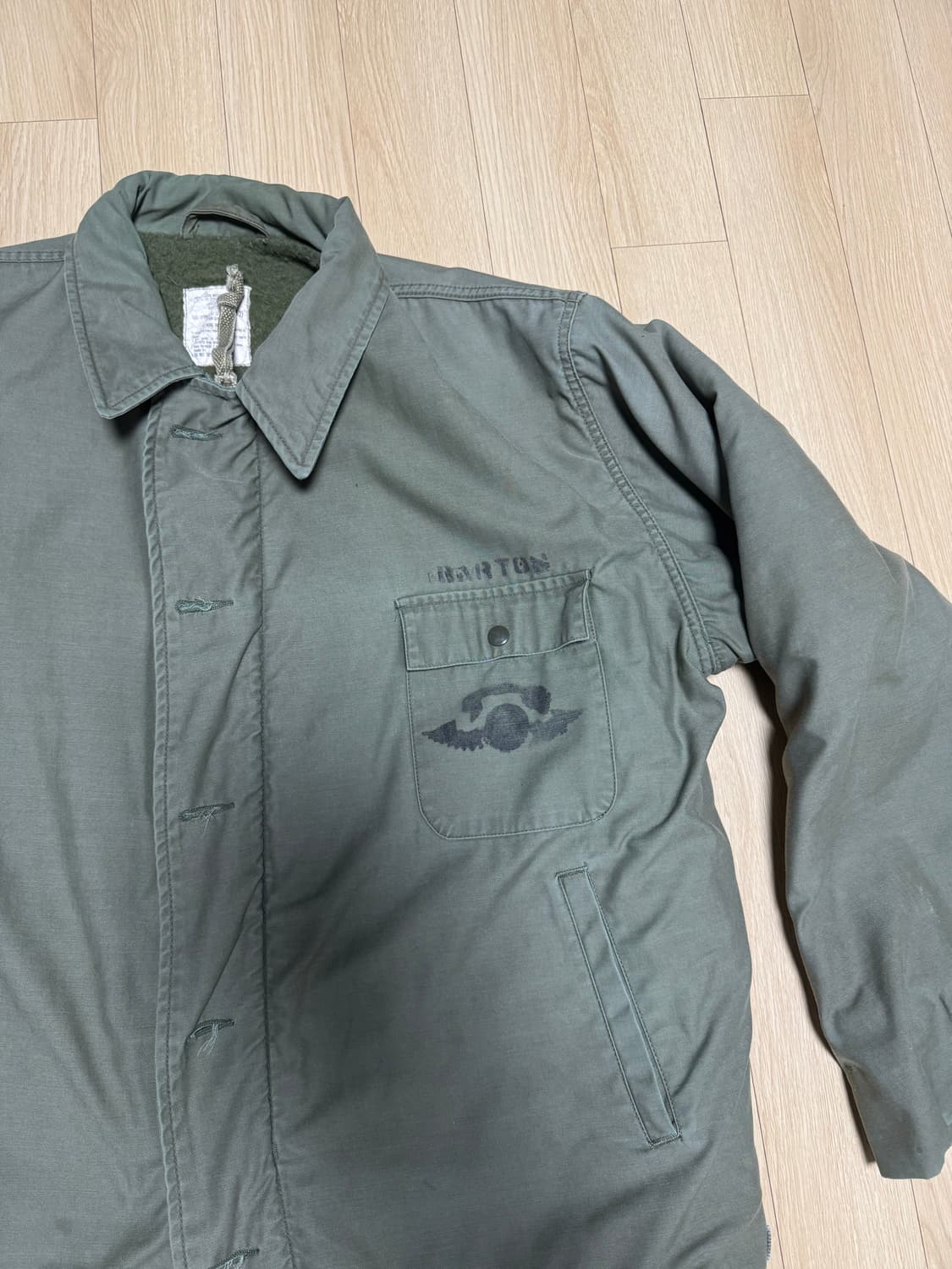 미해군 a2 덱자켓 xxl  상품이미지4