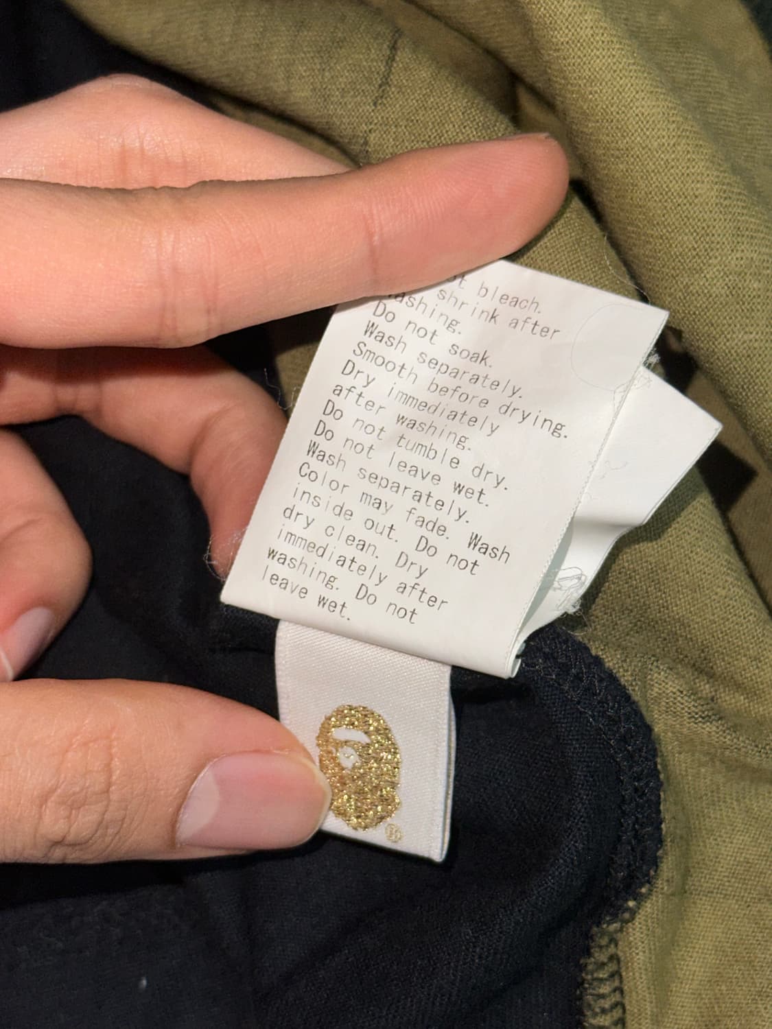 베이프 24Karats 카모 반팔 상품이미지8