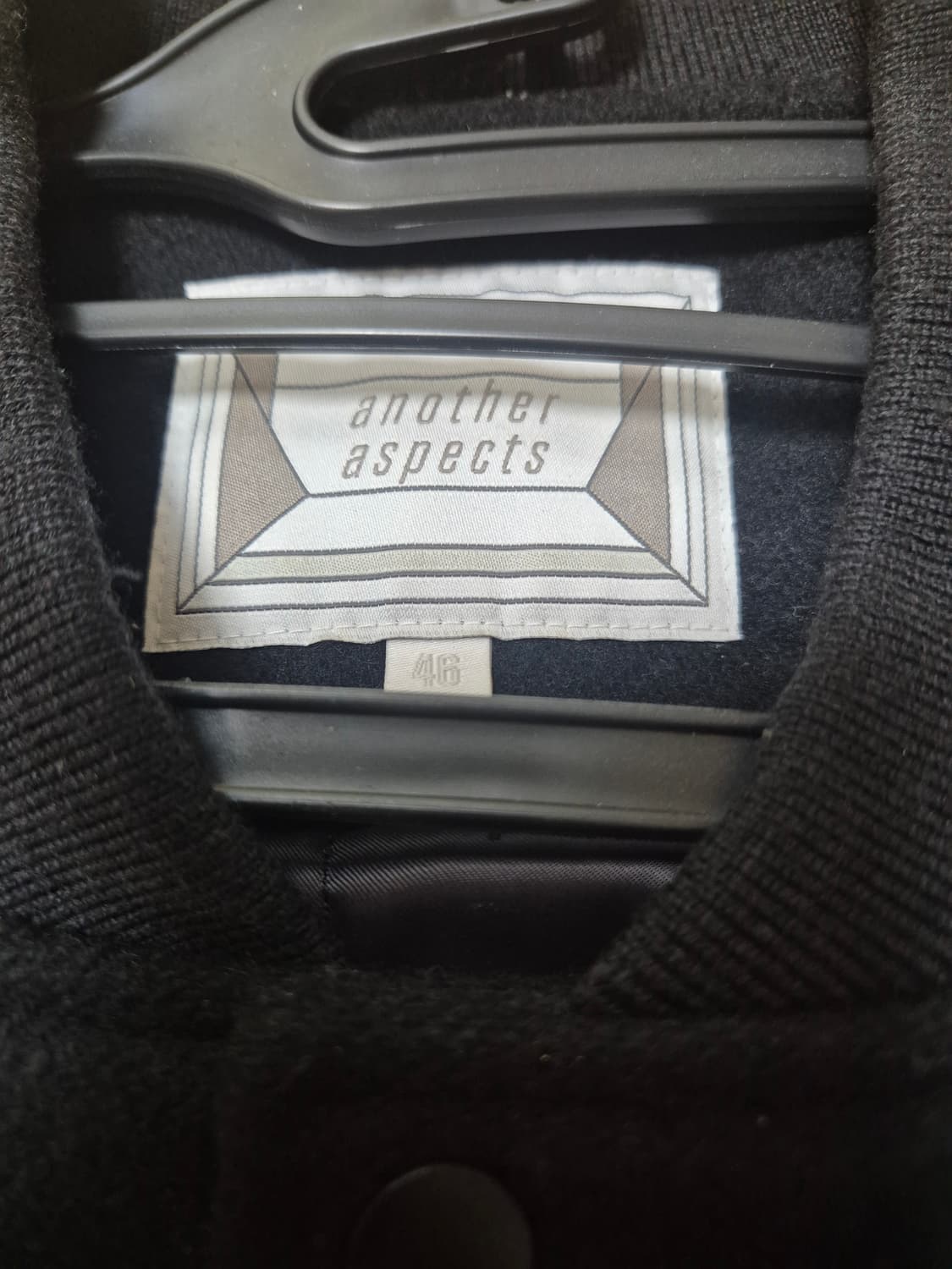 어나더애스펙트 램스킨(양가죽) 바시티 자켓 상품이미지3