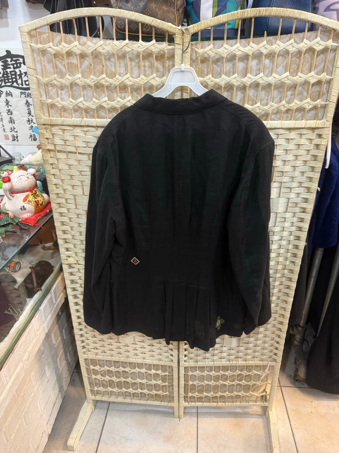3/105 정품 요지야마모토 자수 린넨 자켓 팝니다 상품이미지6