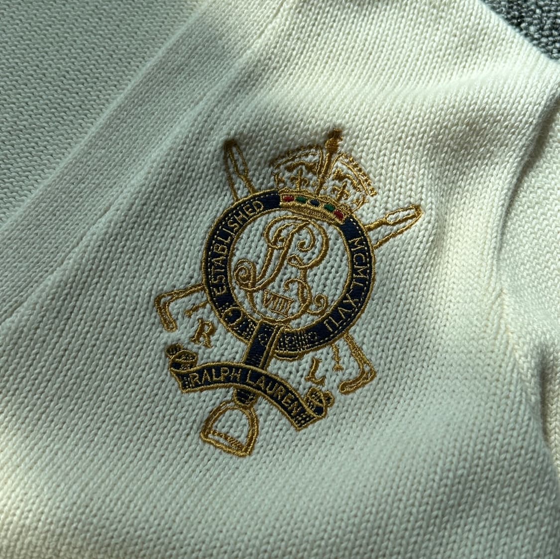 랄프로렌 스포츠 크레스트 빅로고 가디건 상품이미지4