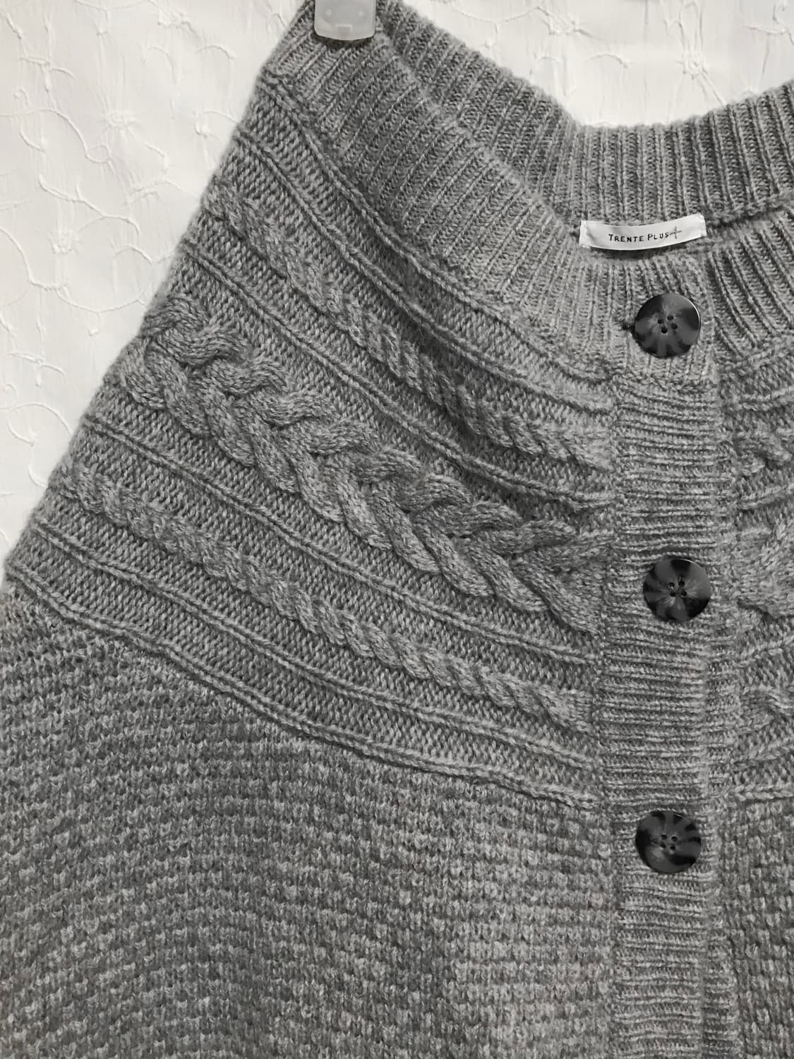 빈티지 니혼진 너드 모리 퍼 트리밍 케이프 상품이미지3