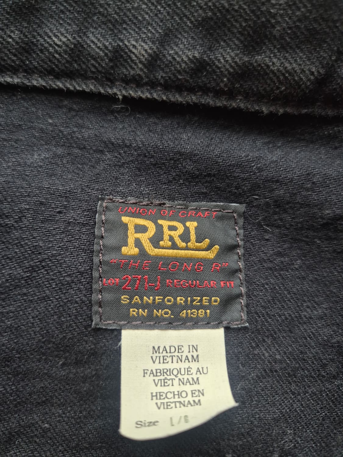 RRL lot271 새상품 L사이즈 상품이미지2