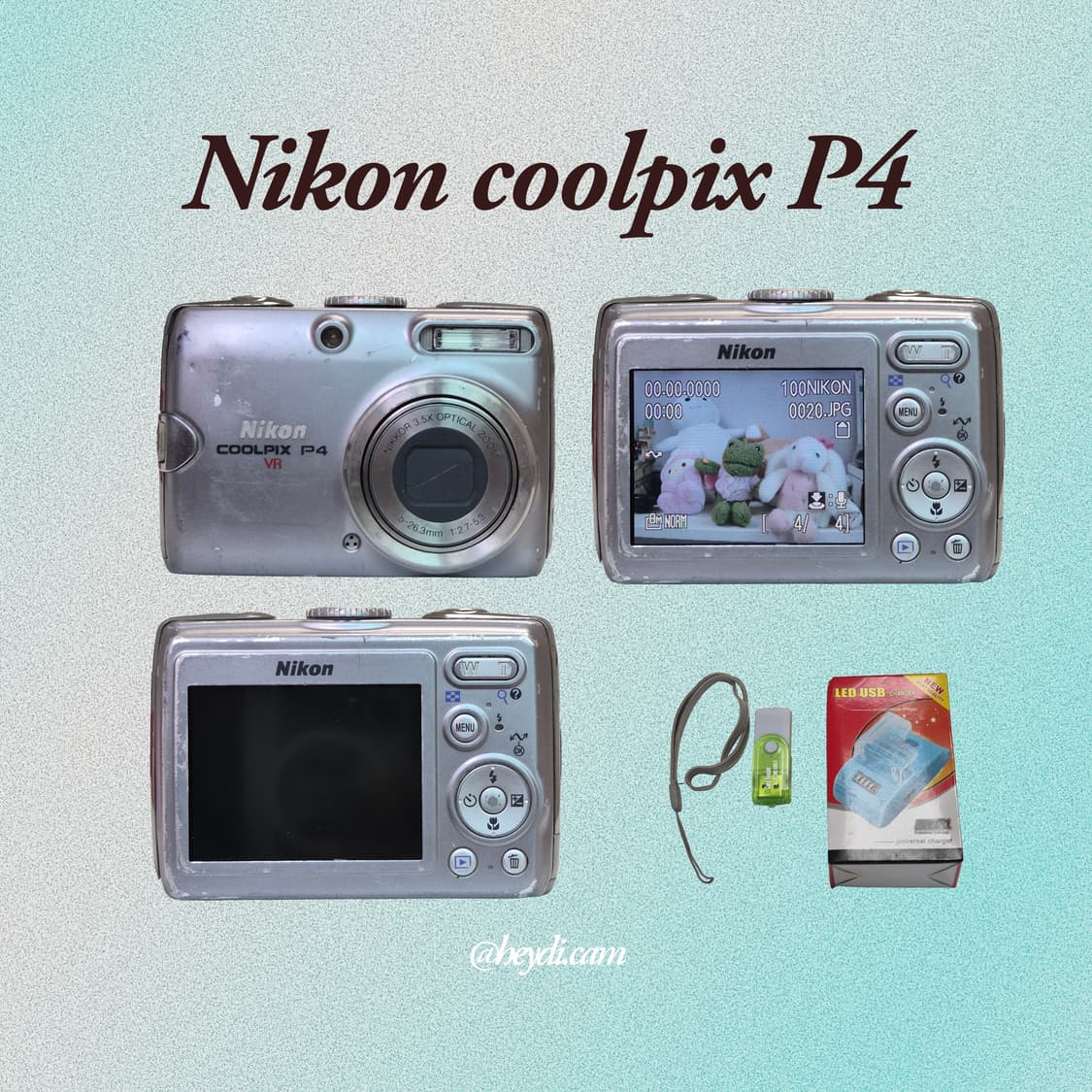 누가영픽) [한글판] 니콘 쿨픽스 NIKON COOLPIX P4 상품이미지2