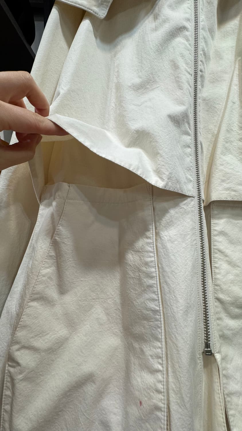 스타일난다 후드트렌치점퍼 (탈부착가능) 상품이미지3