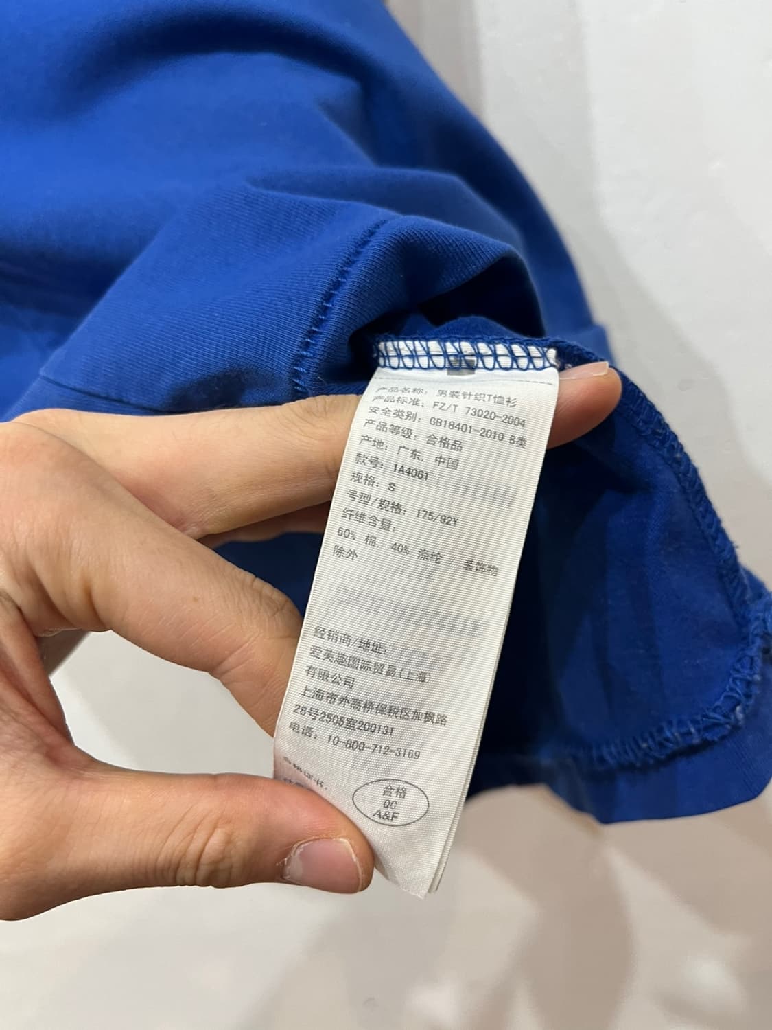 아베크롬비 싱글스티치 아플리케 반팔 티셔츠 상품이미지5