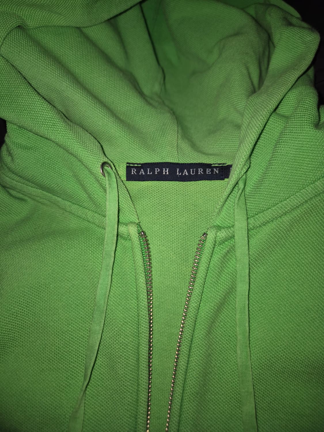 폴로 랄프로렌 초록 봄빛 후드집업 M 상품이미지3