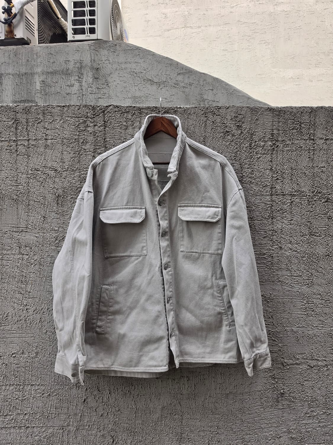 US N THEM 크림 코듀로이 셔켓 자켓 (100 / 레트로 감성) 상품이미지8