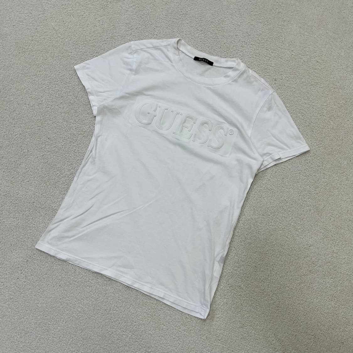 S 게스 빅로고 반팔 티셔츠 0323M 상품이미지1