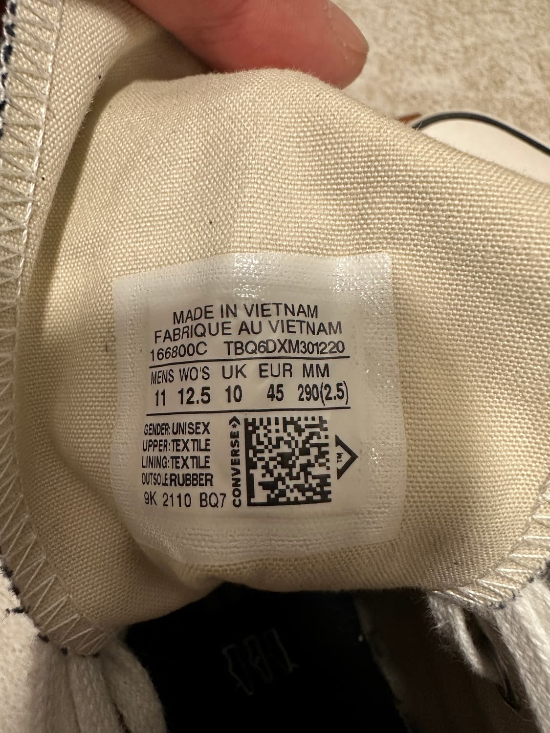 컨버스 런스타 하이크 블랙하이 290 상품이미지8