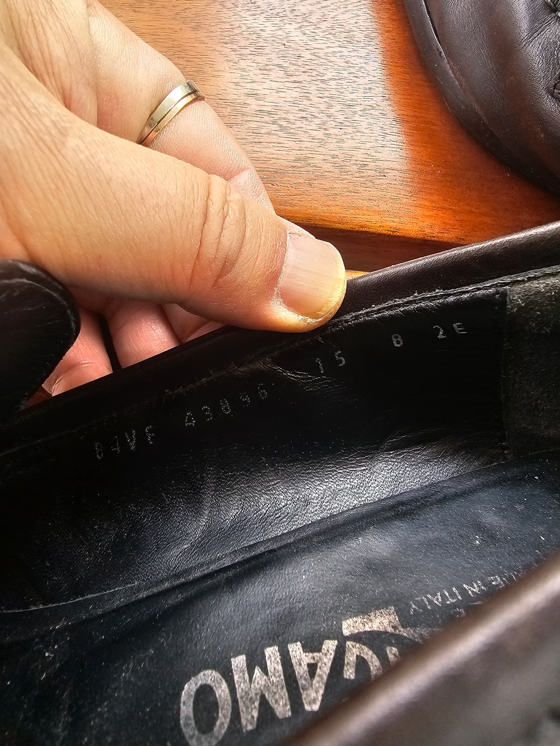 페라가모 블랙 남성 구두 상품이미지7