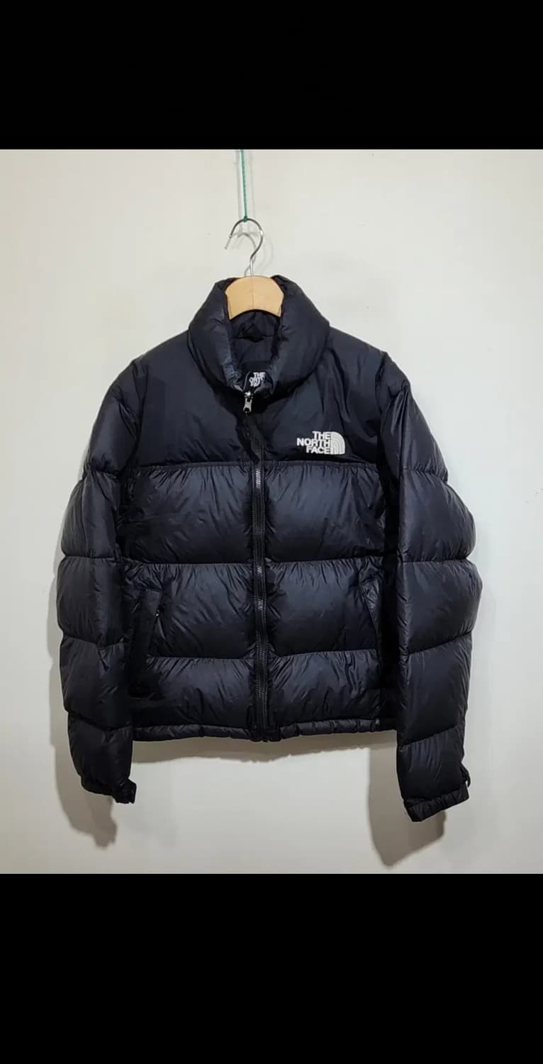 (M) 노스페이스 거위털 눕시패딩 점퍼 블랙 구스다운 자켓  상품이미지1