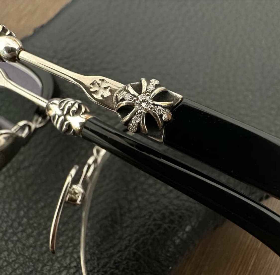 크롬하츠 에바질리스트 bk/ss 파베 다이아 상품이미지2