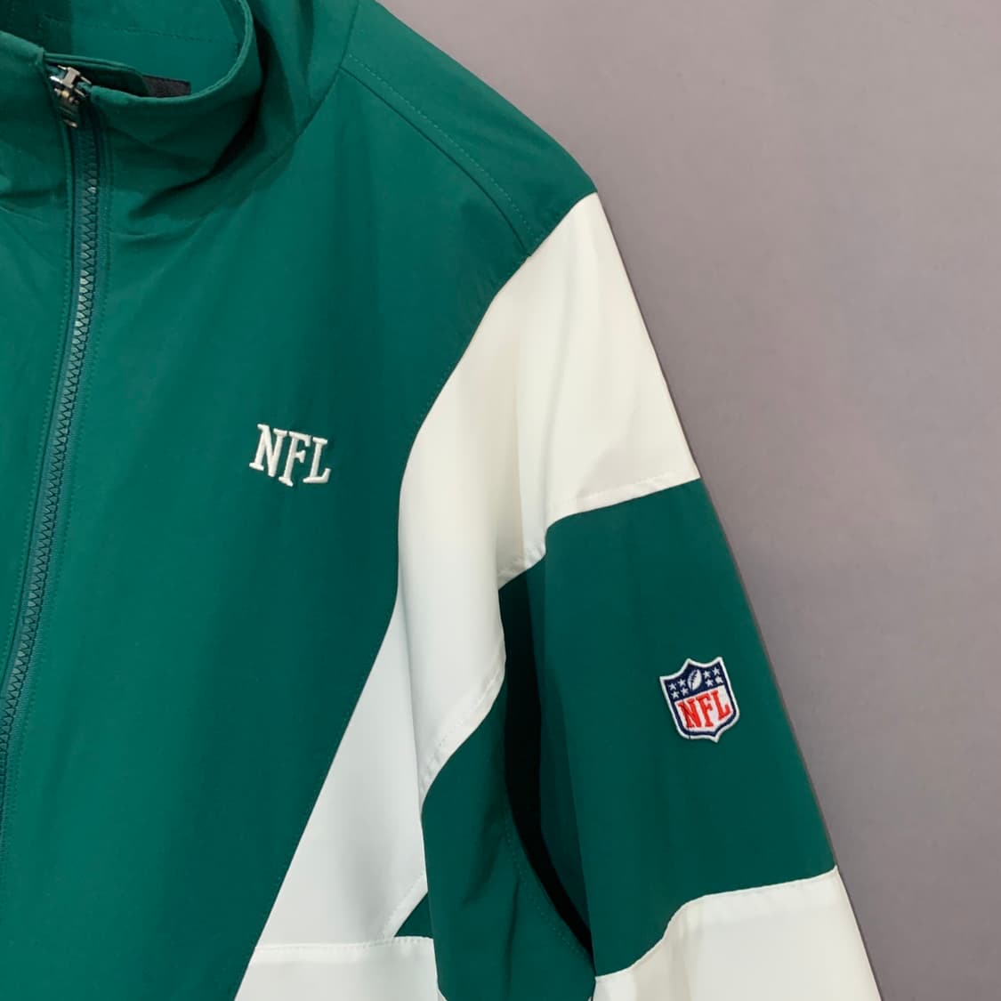 L NFL 엔에프엘 컴바인 오버핏 바람막이 자켓 상품이미지5