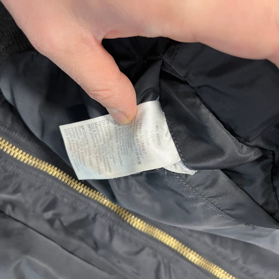 알파 인더스트리 아폴로 MA-1 항공점퍼 상품이미지7