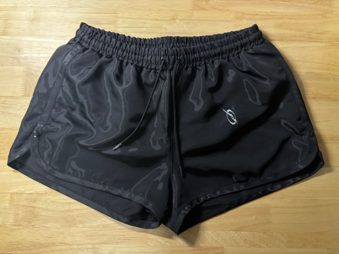 51퍼센트 비치웨어 [Logo swim shorts - Black] 상품이미지1