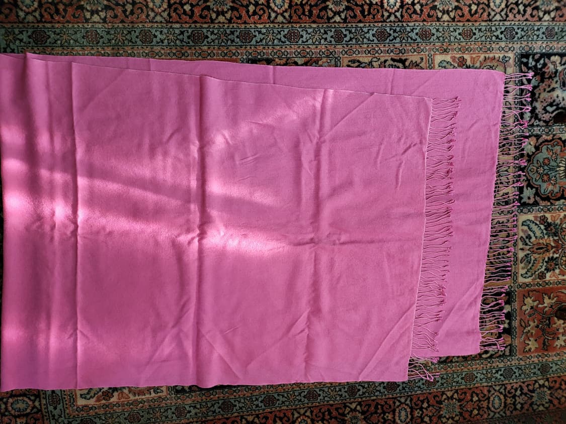 100% 캐시미어 빅숄 스카프  상품이미지9