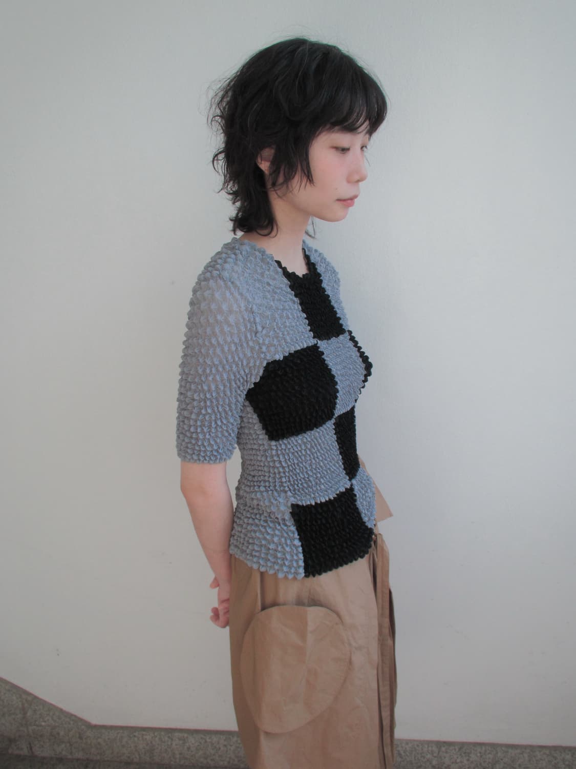 Passione mistral wrinkle top 상품이미지1