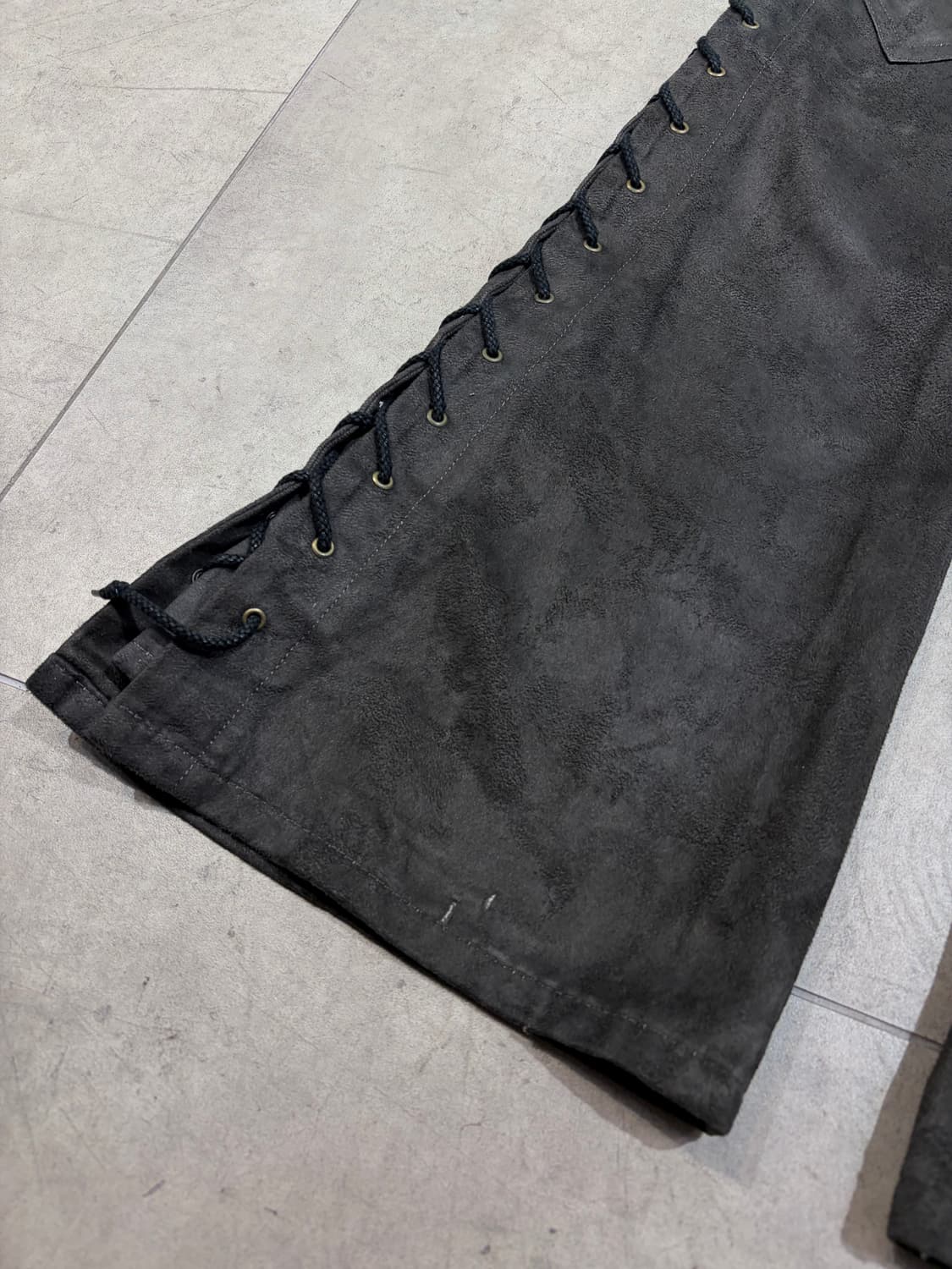 토네이도 마트 웨스턴 부츠컷 팬츠 릭 오웬스맛 팬츠 상품이미지3