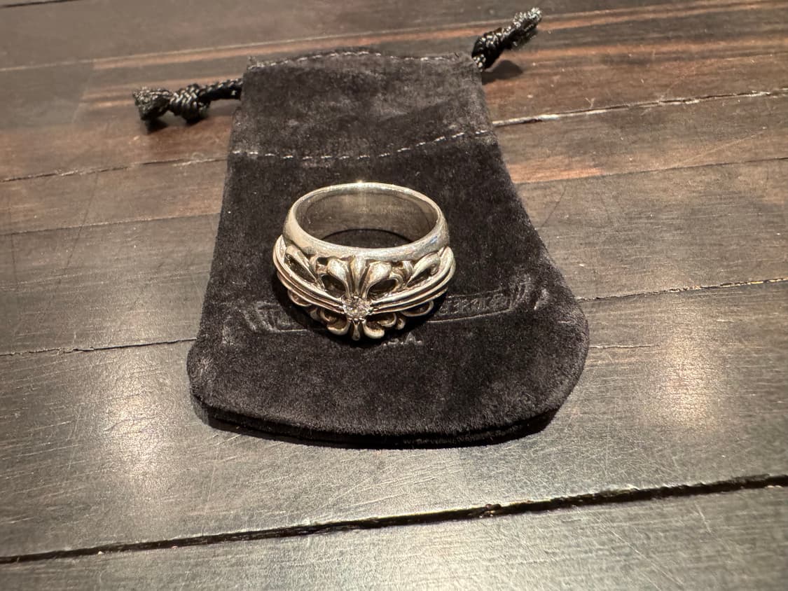 크롬하츠 플로랄크로스링 1p 7.5사이즈 새상품 상품이미지4