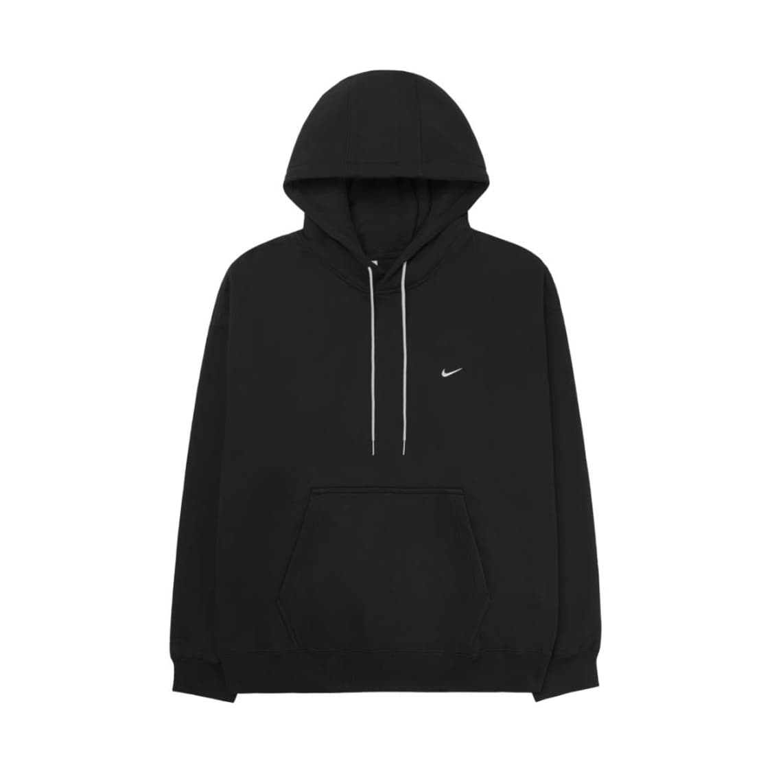 나이키 NRG 솔로 스우시 플리스 후드 블랙 화이트 - 아시아 XL 상품이미지1